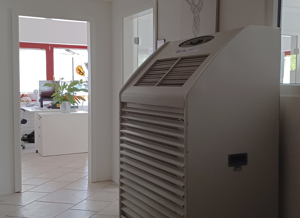 Climatiseur PAC 60 split apporte un confort maximal à un immeuble de bureaux