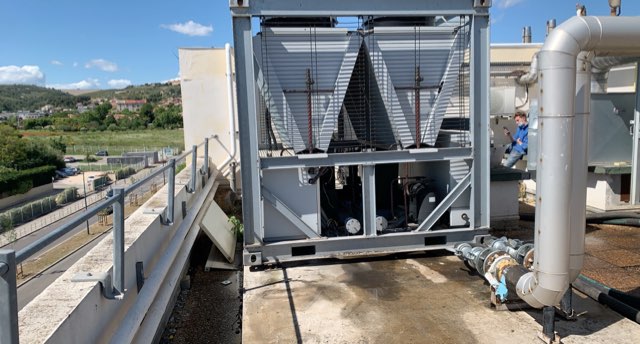 Un groupe froid permet le maintien de l’activité d’un laboratoire