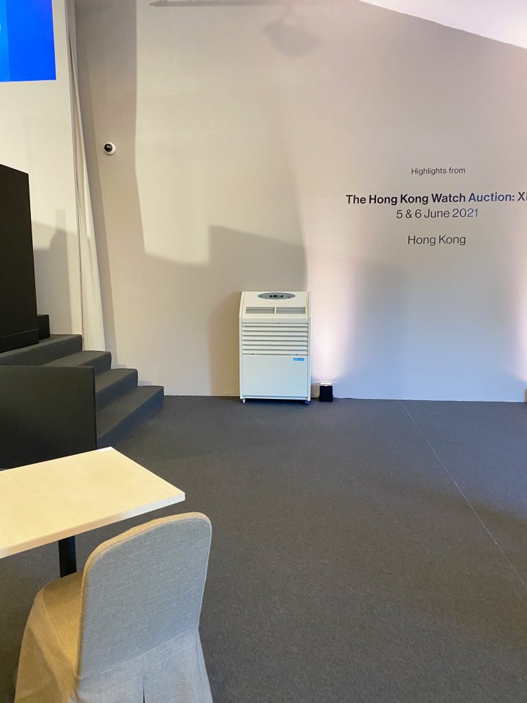 Climat Location met à disposition une solution de climatisation pour une vente aux enchères !