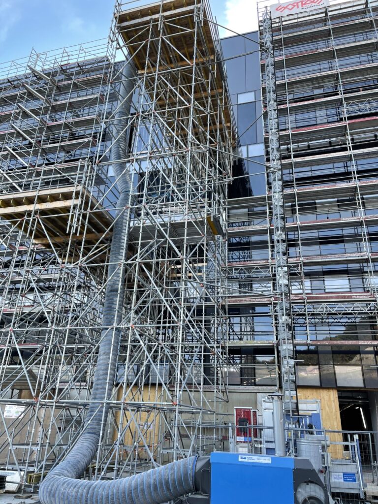 Secteur du BTP : Location de chauffages pour la période hivernale