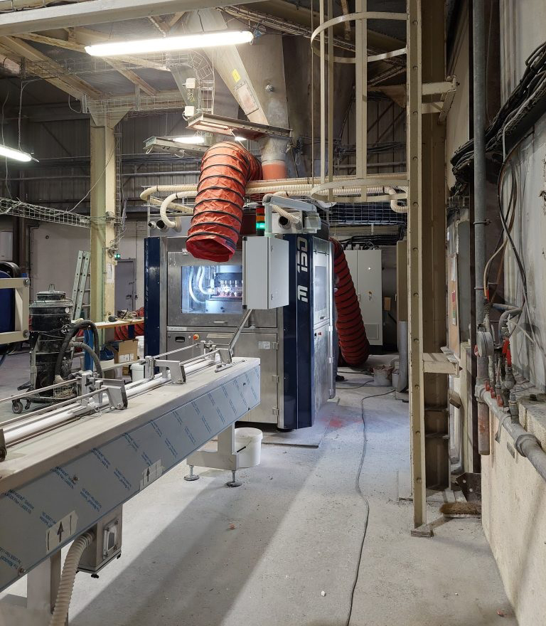 Solution d’extraction d’air corrosif pour le secteur de l’industrie