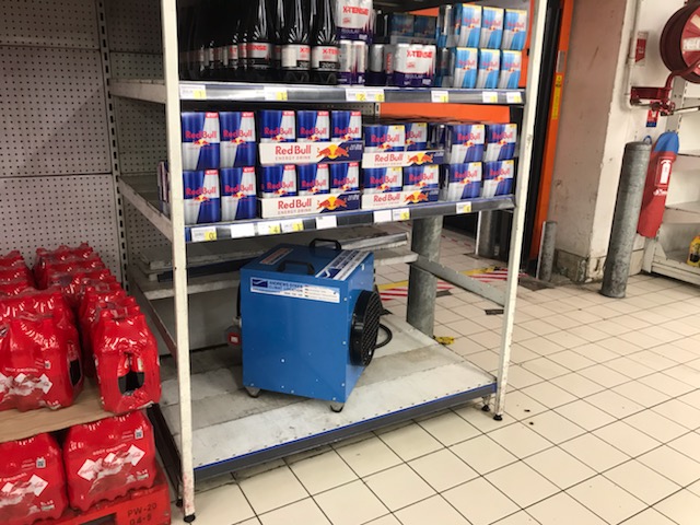Une maintenance de CVC nous sollicite pour équiper un supermarché en chauffage