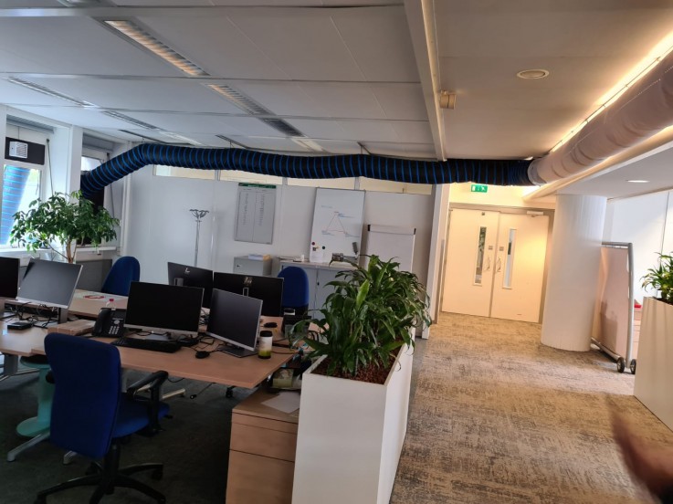 Ventilation, chauffage et refroidissement pour les grands immeubles de bureaux