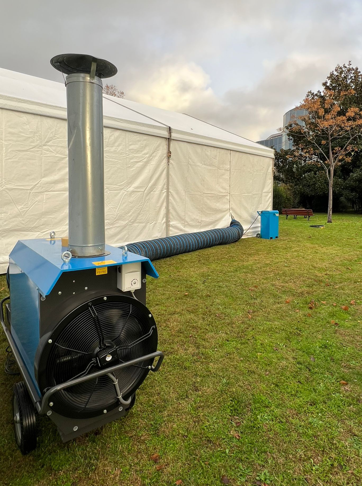 Location de chauffage pour chapiteaux et événements