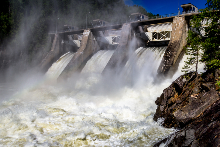 centrale hydro electrique Location extracteur d’air pour une centrale hydro-électrique