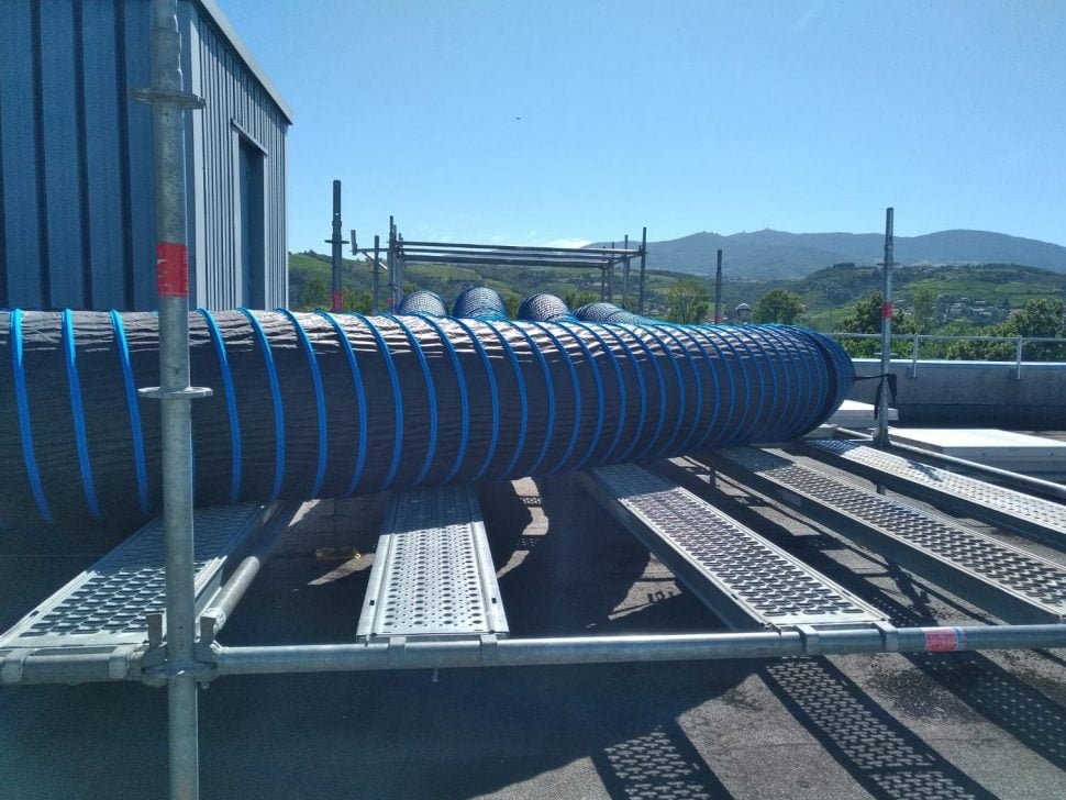 Climatisation temporaire d’une centrale nucléaire