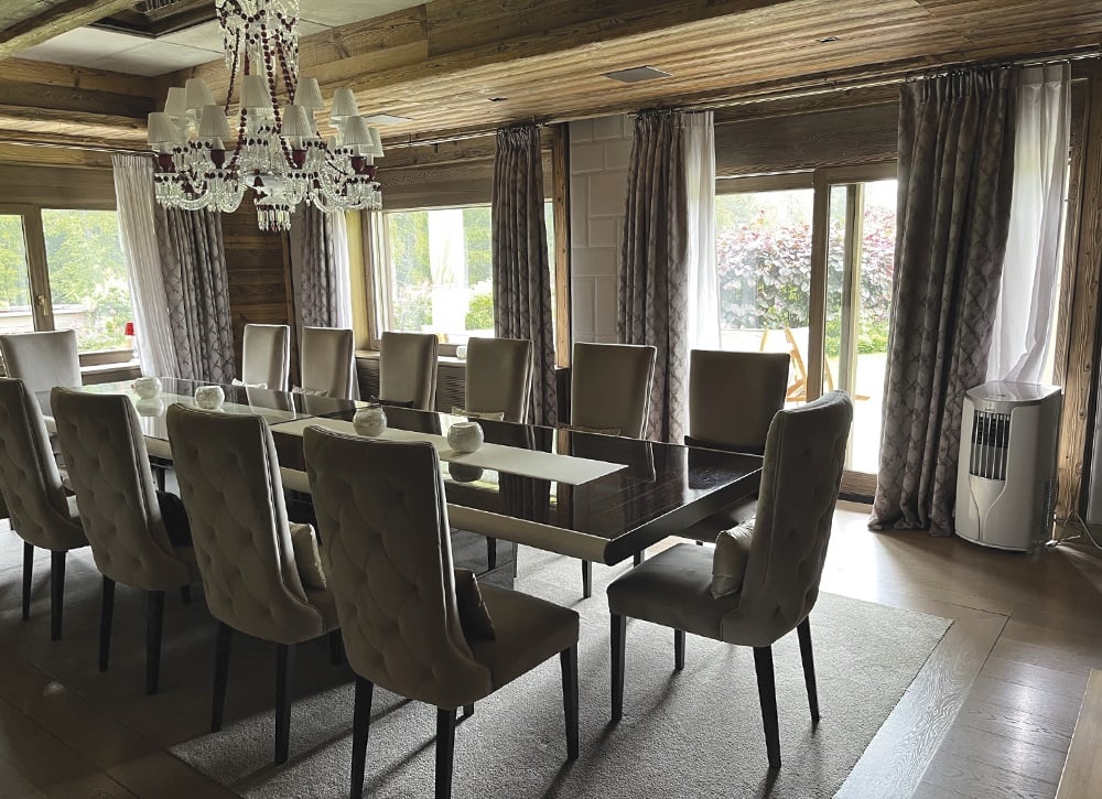 Location de climatiseurs Polar Wind Style pour un luxueux chalet