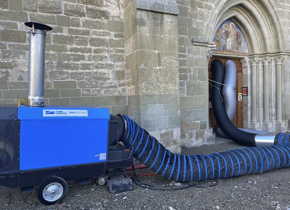 Chauffage pour la restauration de la plus ancienne église cistercienne de Suisse