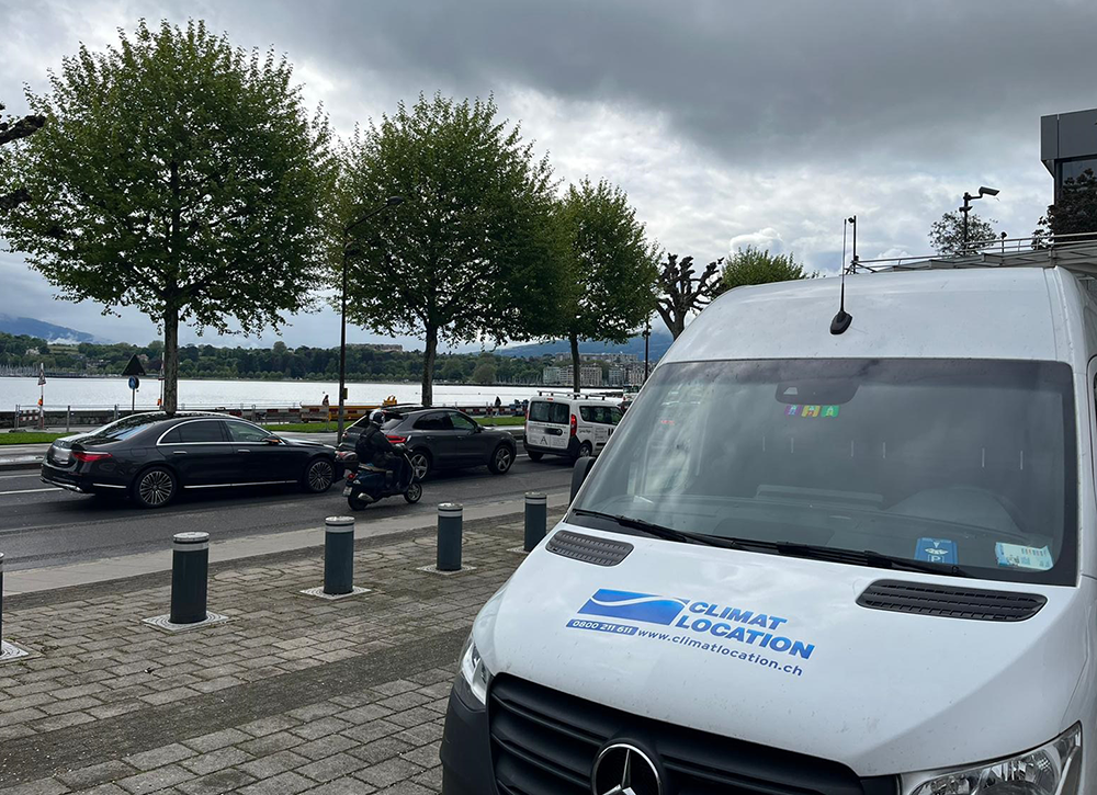 Location de climatisation pour une vente aux enchères dans un hôtel de luxe