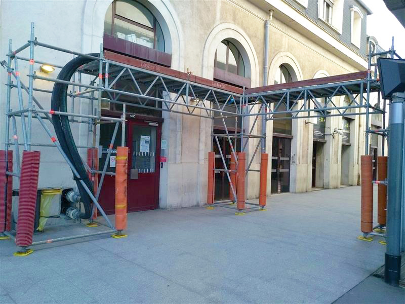 Une grande gare fait appel à Climat Location !