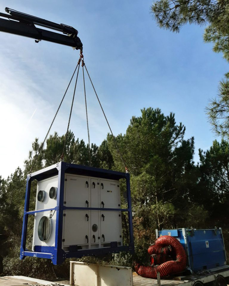 Location de matériel pour des travaux de réfection à Berne