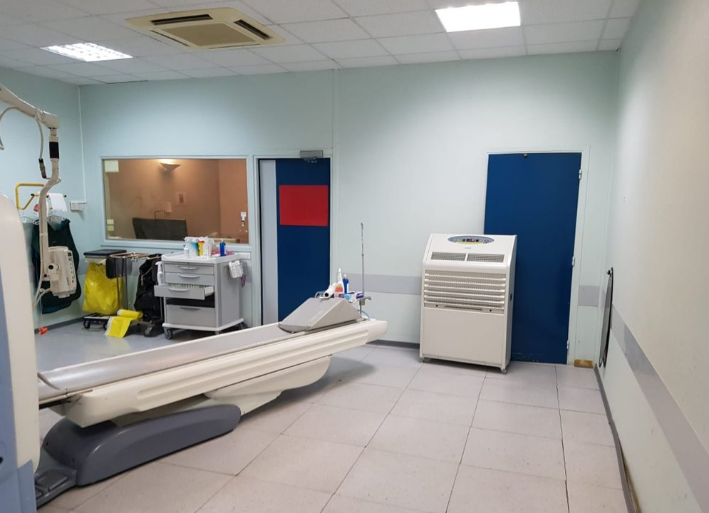 Climatisation en location pour un centre hospitalier