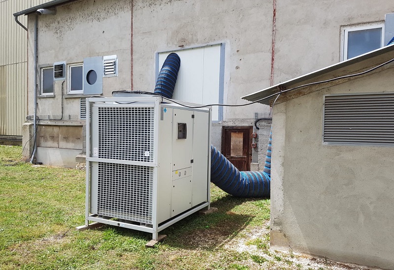 Climatisation haute performance d’une usine de fabrication